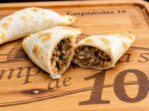 Empanada vegana carne