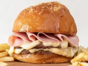 Jamon y queso. doble
