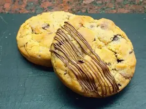 Nutella chips cookie