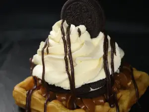 Oreo waffle