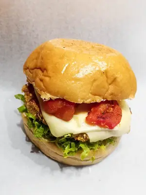 Hamburguesa de aduki y quinoa
