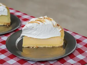 Lemon pie porcion