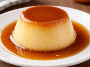 Flan casero/dulce de leche