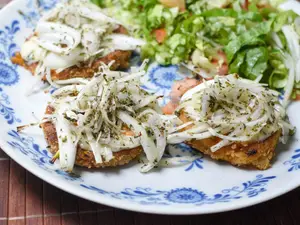 Milanesa de calabaza