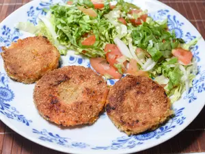 Milanesa de calabaza fugazza