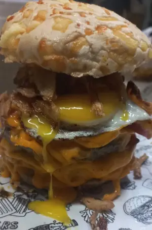 Burger Crispy Triple