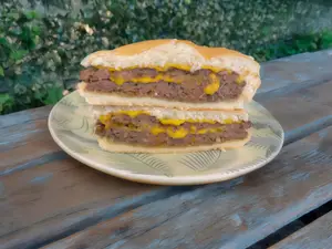 Hamb doble carne doble cheddar