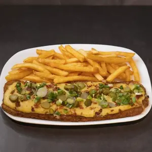 Milanesa a la mostaza indi