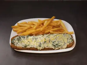 Milanesa con verduras indi