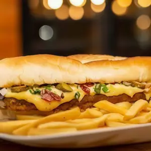 Sándwich mostaza