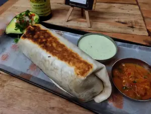 Burrito pollo salteado