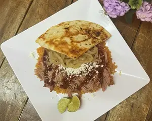 Quesadilla pulled pork