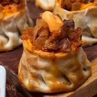 Canastitas de lomo y cheddar
