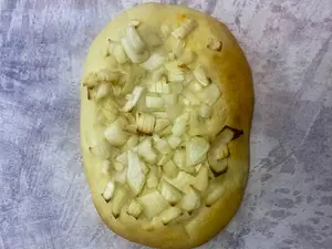 Pizzeta Mediana De Cebolla