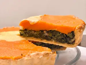 Porcion de acelga y calabaza