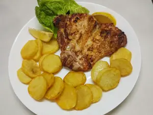 1/4 de pollo pata y muslo