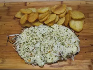 Milanesa de ternera a la fuga
