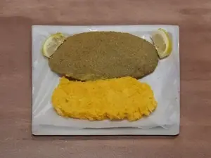 Milanesa de ternera sola