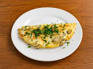 Omelette de champignón