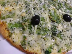 Pizza brócoli