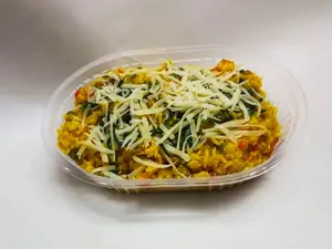 Risotto de puerro y champignón