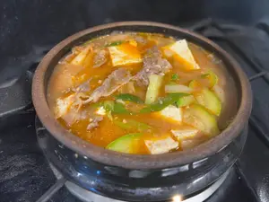 차돌된장찌개 / Chdol Doenjang Jjigae