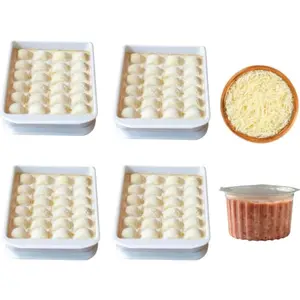 4 Cajas De Ravioles De Ricota Y Parmesano + Salsa Fileto Y Blanca 420G + Queso Rallado 100G