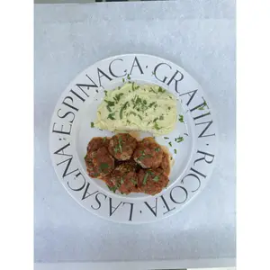 Albóndigas Con Tuco Y Puré De Papa 500 g