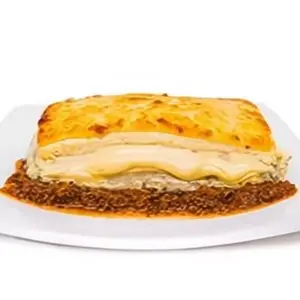 Lasagna con salsa (para 2 personas)