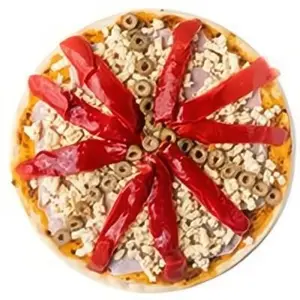 Pizza Con Morrón