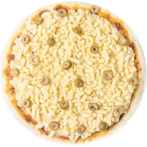 Pizza con muzzarella