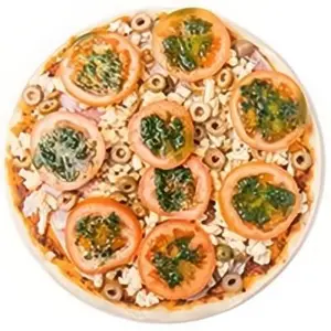 Pizza Napolitana Con Jamón