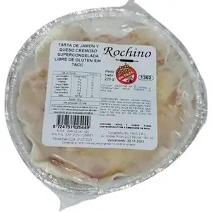 Tarta De Jamón Y Queso Sin Tacc 220 g