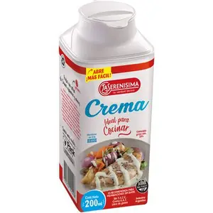 Crema De Leche La Serenísima Para Cocinar 200 ml