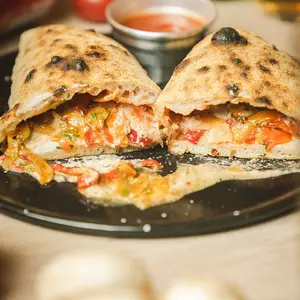 Calzone Peperonata Vegano