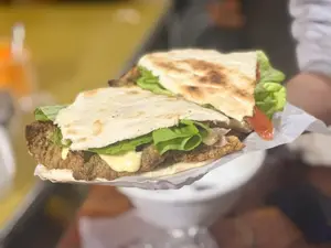 Sándwich de milanesa simple
