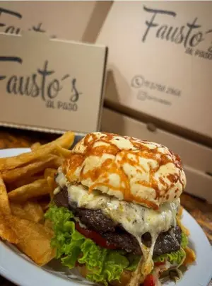 Messirve doble con fritas