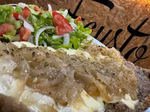 Milanesa fugazzeta