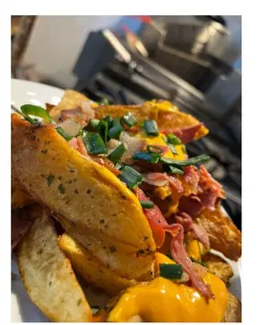 Rusticas c cheddar, bacon, ver