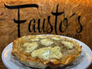 Tarta de queso y cebolla