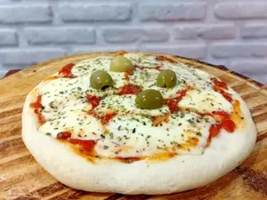 Pizza individual de muzzarella