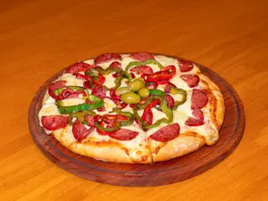 Pizza calabresa boedo
