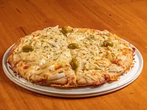 Pizza Fugazza Con Queso