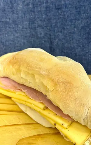 Sándwich solo queso