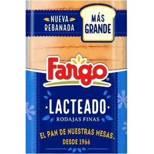 Pan Lacteado Fargo En Rodajas Finas 370 g