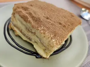 Tiramisú casero