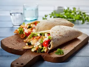 Wrap de veggie