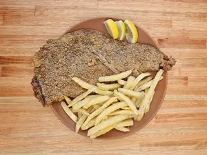Milanesa al plato