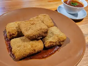 Muzzarellas apanadas