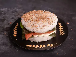 Burger langostino tapa normal